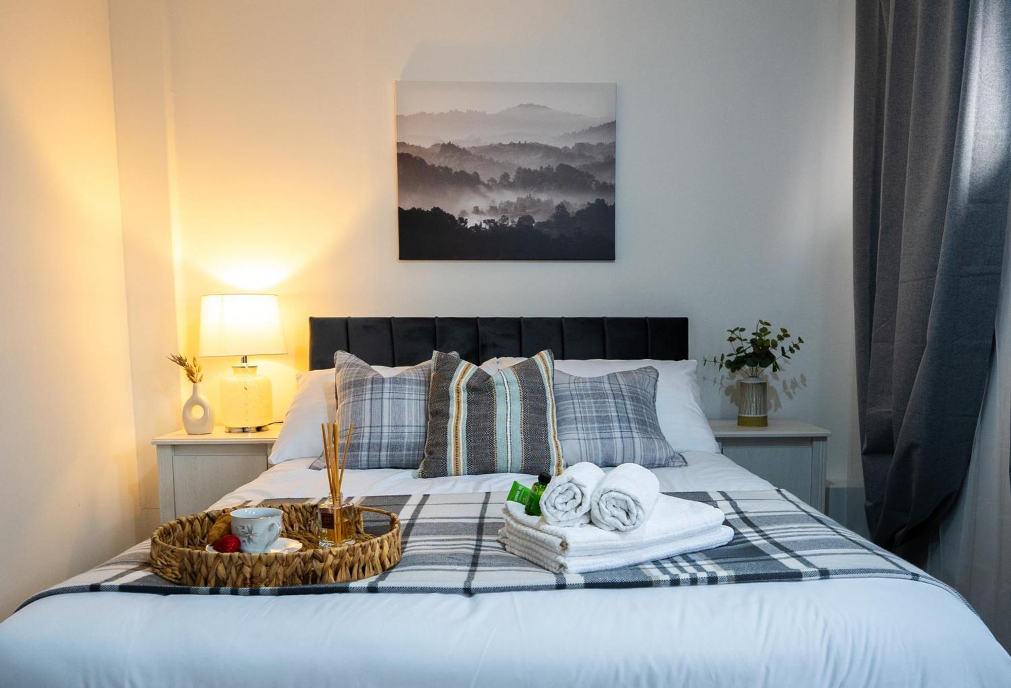 Arena Apartment With Balcony Birmingham Exterior foto